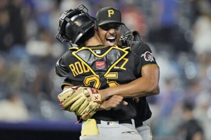Johan Oviedo, Endy Rodriguez, Pittsburgh Pirates