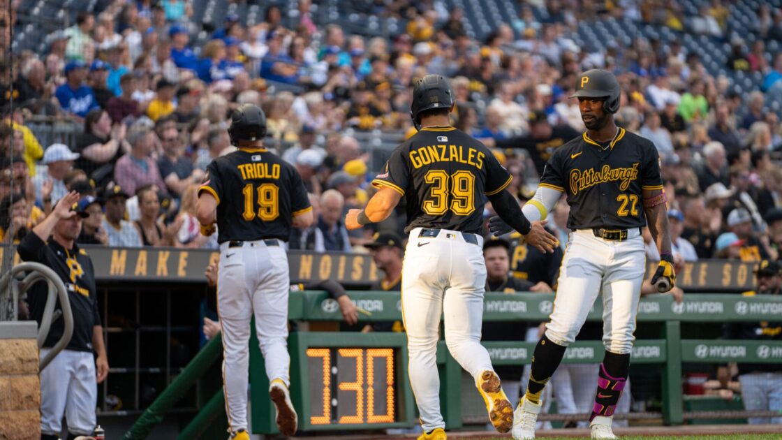 Nick Gonzales, Jared Triolo, Andrew McCutchen, Pittsburgh Pirates