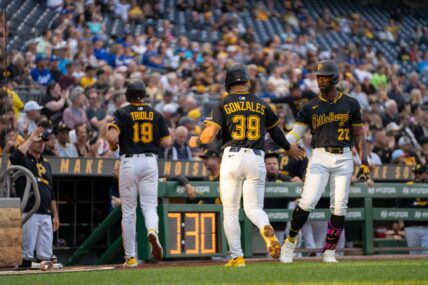 Nick Gonzales, Jared Triolo, Andrew McCutchen, Pittsburgh Pirates