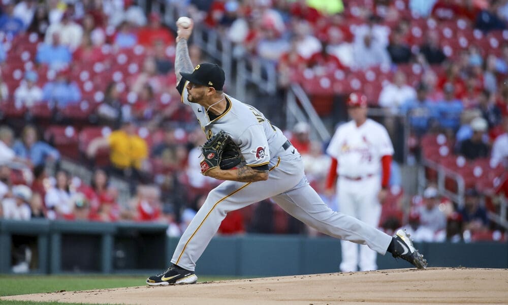 Hill Dominates, Pirates' Bats Finally Break Through in 8-0 Win