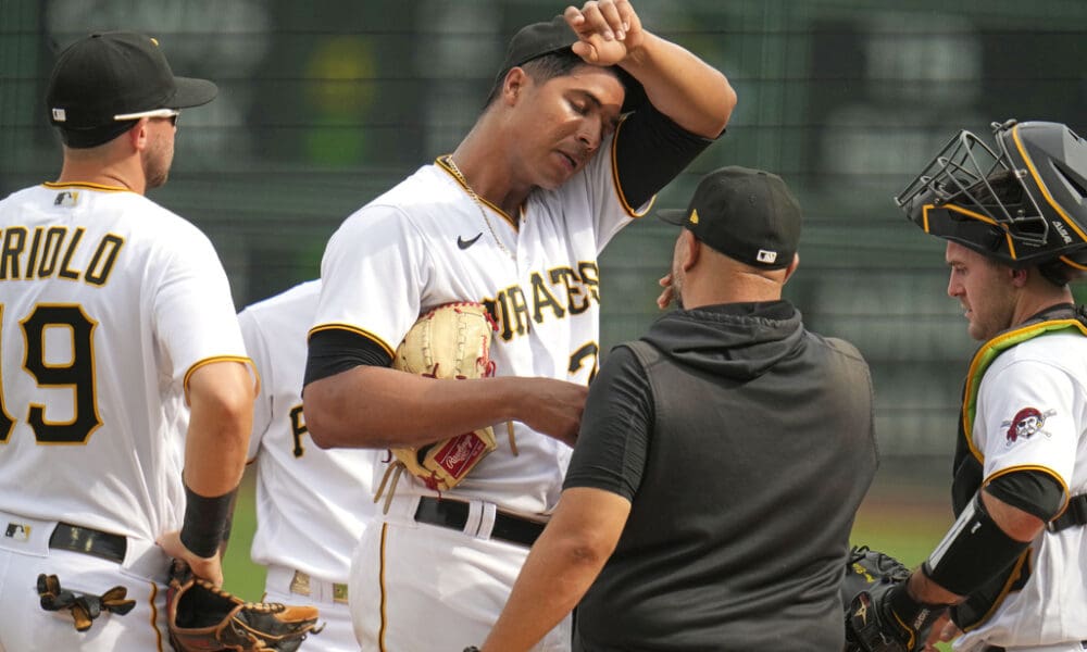 Pirates claim right-hander Edwin Uceta, place JT Brubaker on 60